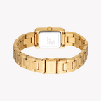 Esprit Women's Gold Stainless Steel, Dark Green | Es1l512m0055