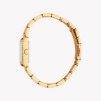 Esprit Women's Gold Stainless Steel, Dark Green | Es1l512m0055