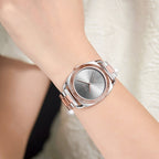 Trnda Women's Stainless Steel Watch, Two Tone Silver-Rose Gold | Trn-Wch-001