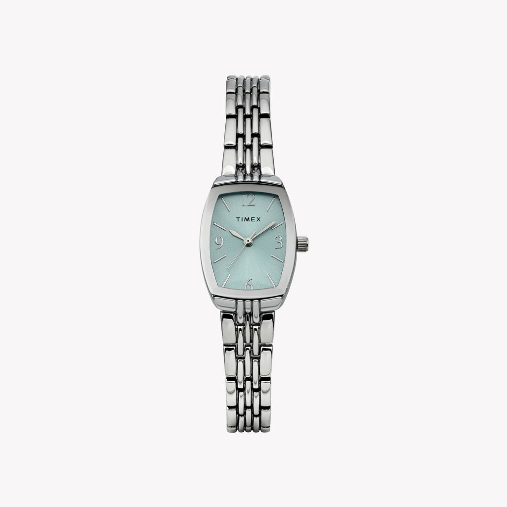 Womens Silver-Tone Case & Bracelet with Aquamarine Dial TW2Y22500