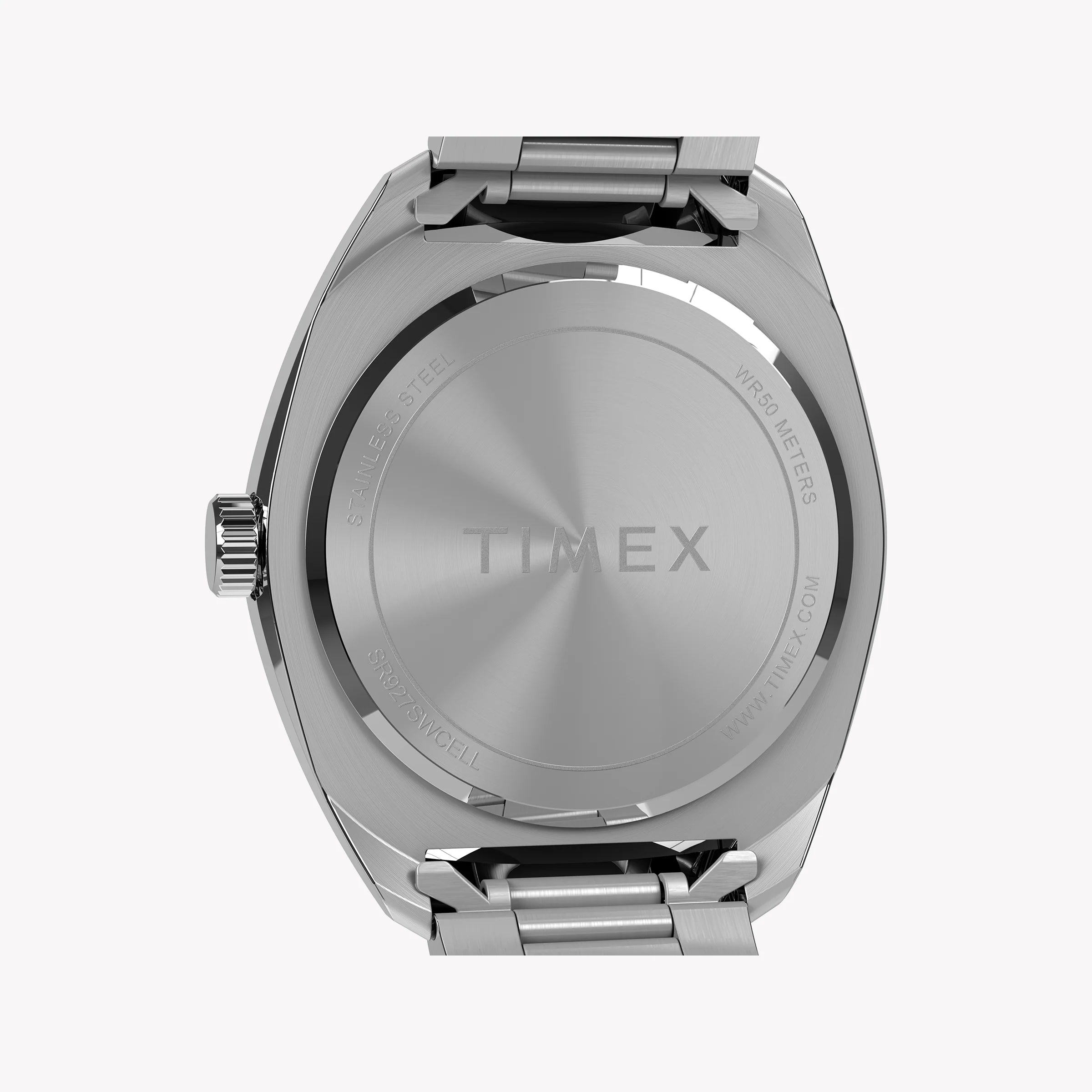 Mens Silver-Tone Case & Bracelet with Blue Dial TW2Y22700 | Stylish Watch