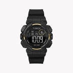 Timex Unisex Black Silicone Watch, Digital Dial | Tw5m23600