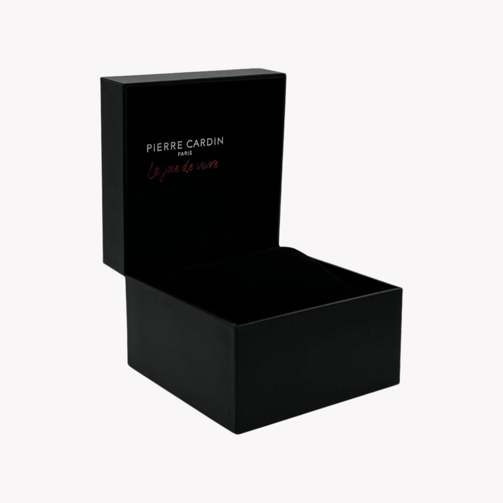 Pierre Cardin Women's Rose Gold Watch, White Dial | Cbv.1112